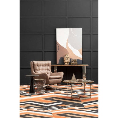 Bosie Villon Zig Zag Pattern Rug