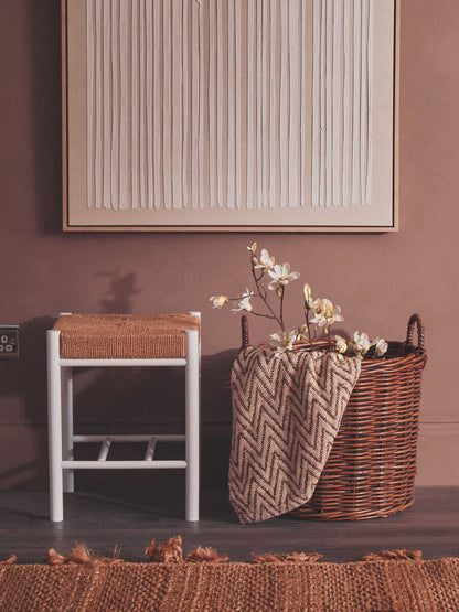Brown Rattan Storage Baskets- Set of 3 | Argento