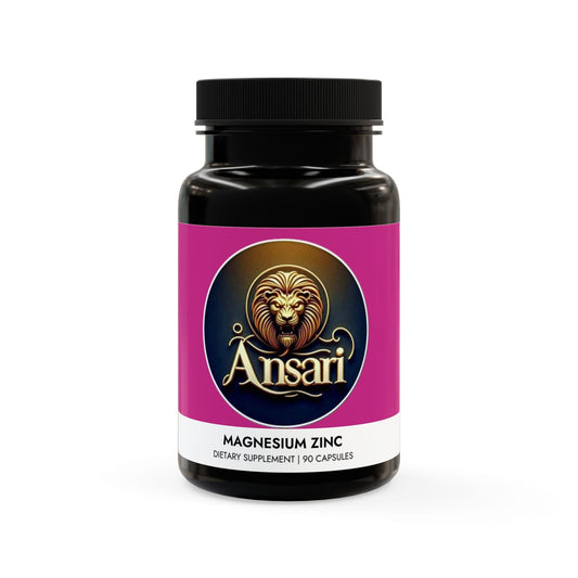 Magnesium Zinc Supplement (90 Capsules)