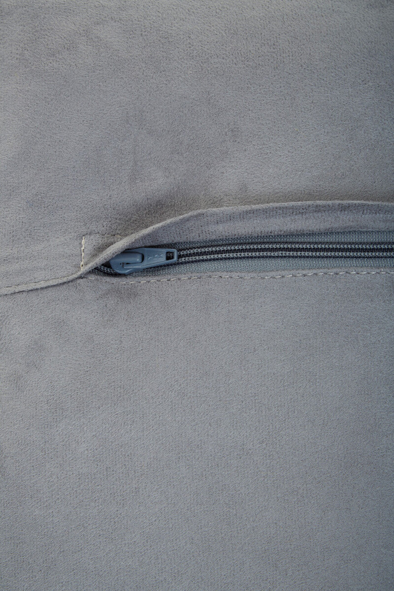 Bosie Safira Geometric Hair on Leather Patchwork Cushion