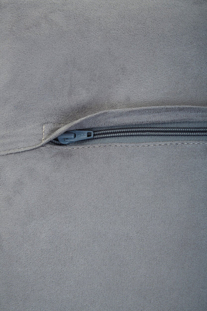 Bosie Safira Geometric Hair on Leather Patchwork Cushion