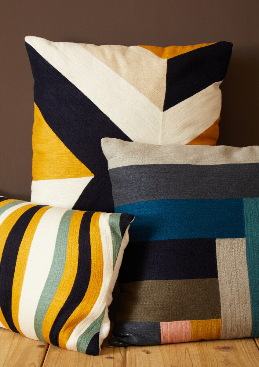 Bosie Ozella Stripes Design Cushion