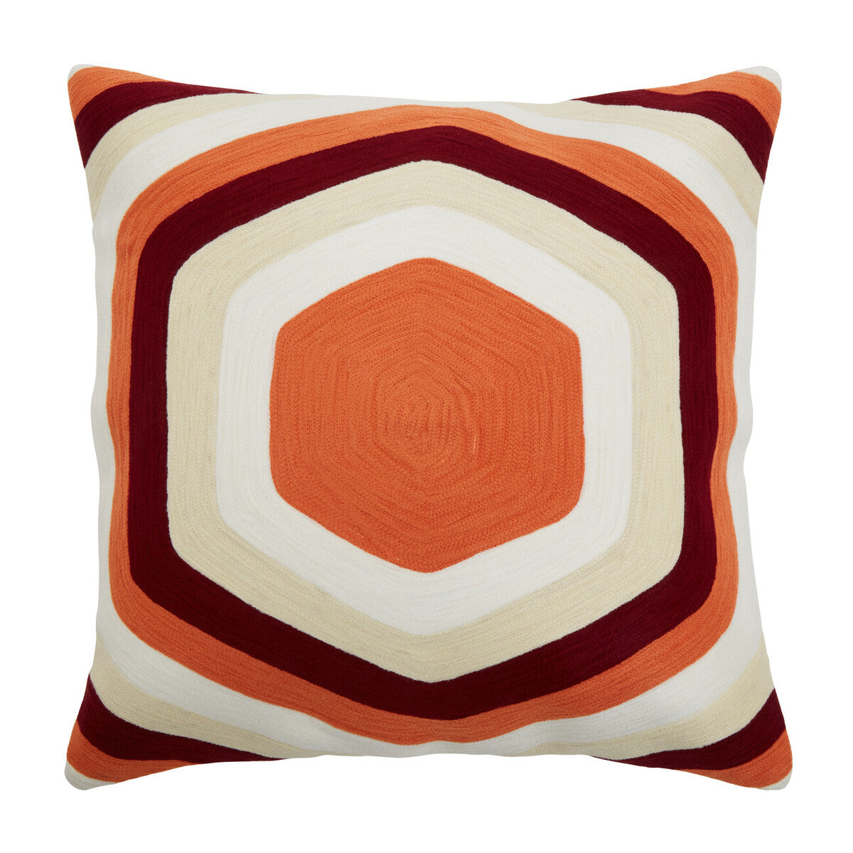 Bosie Ozella Hexagonal Multicolour Cushion