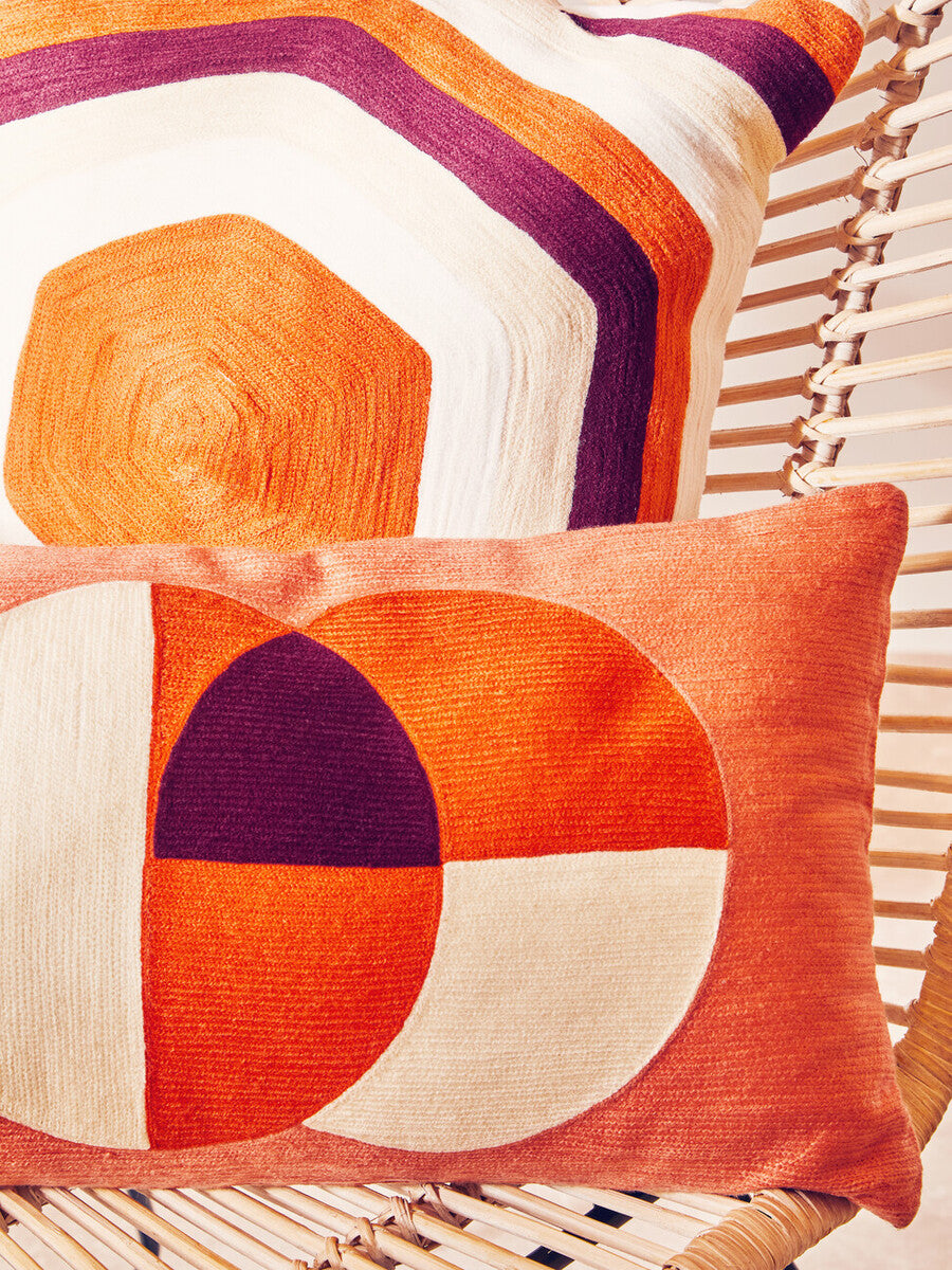 Bosie Ozella Hexagonal Multicolour Cushion