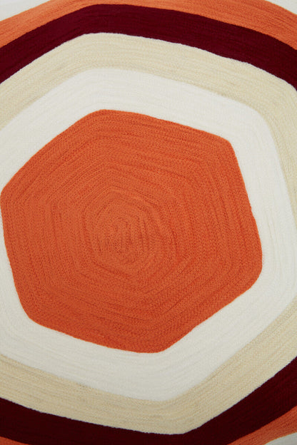 Bosie Ozella Hexagonal Multicolour Cushion