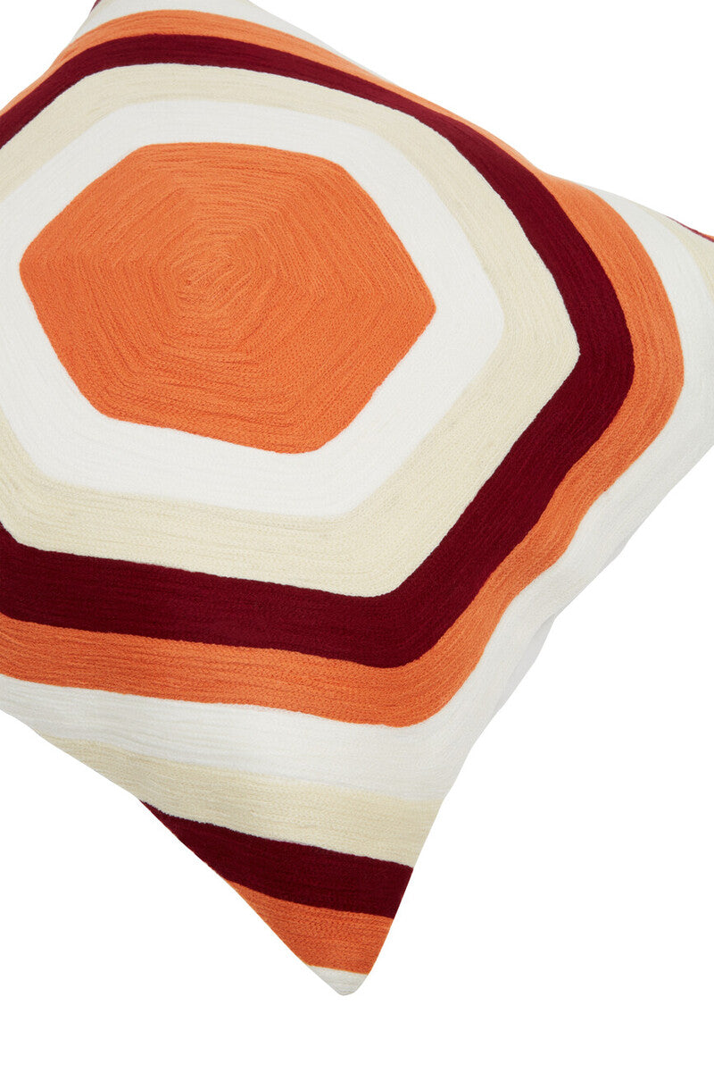 Bosie Ozella Hexagonal Multicolour Cushion