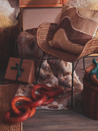 Bosie Ozella Natural Assorted Colour Cushion