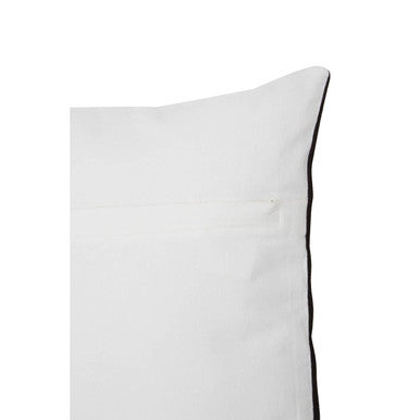 Black and White Semi Circular Design Cushion | Bosie Ozella