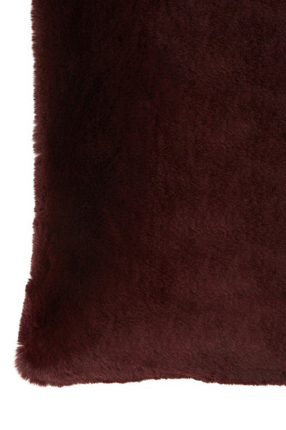 Bosie Lamina Red Wine Square Cushion