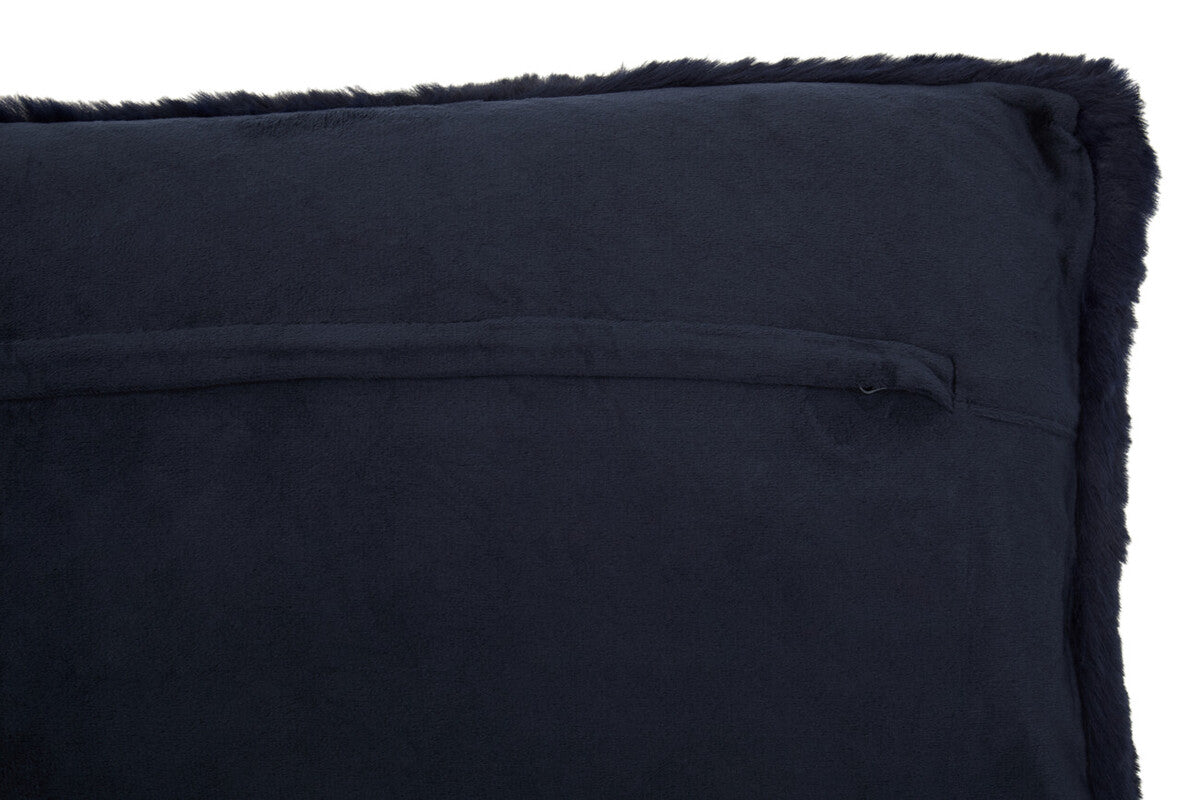 Bosie Lamina Navy Blue Rectangular Cushion