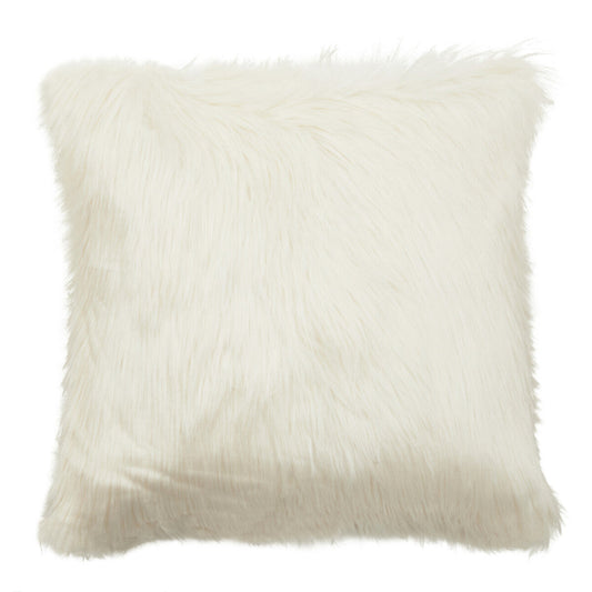 Bosie Lamina Cream Square Fur Cushion