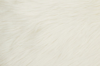 Bosie Lamina Cream Square Fur Cushion