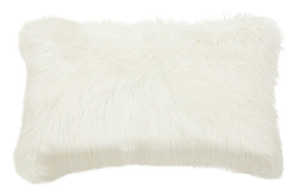 Bosie Lamina Cream Fur Cushion