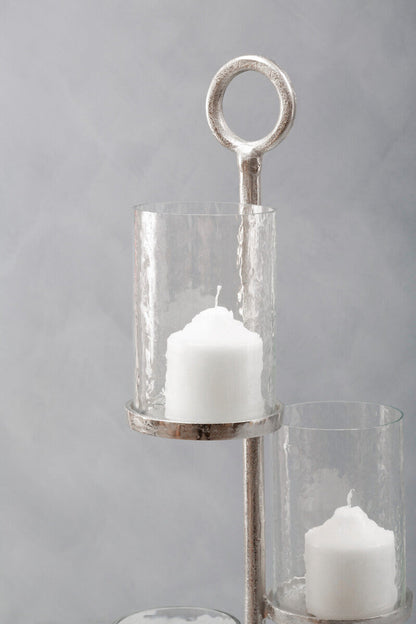 Verve Floor Standing 4-Light Candle Holder