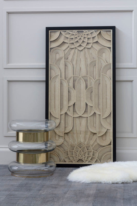 Modello Deco Wood Carving Wall Art