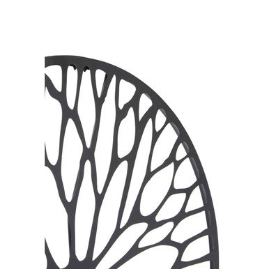 Trento Small Black Frame Floral Design Wall Art