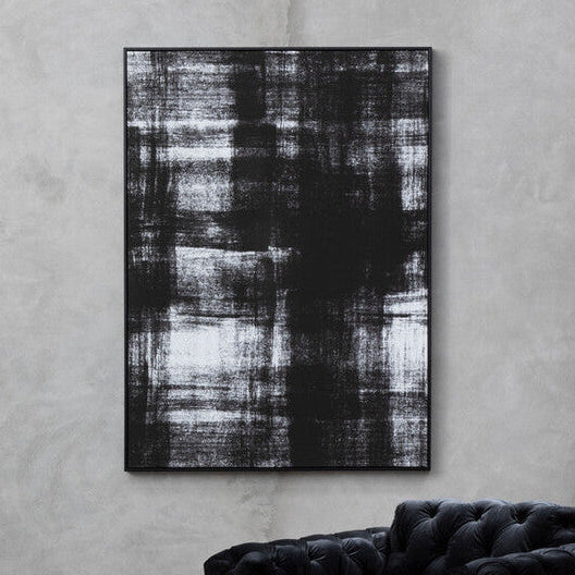 Astratto Black And White Classic Wall Art
