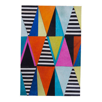 Genuine Leather Multicolour Wall Art | Safira