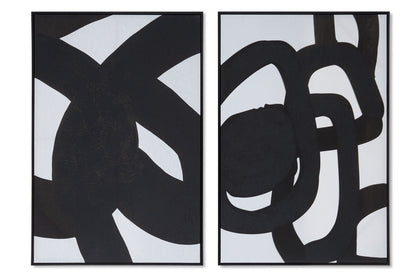 Set of Two Abstract Wall Art | Astratto