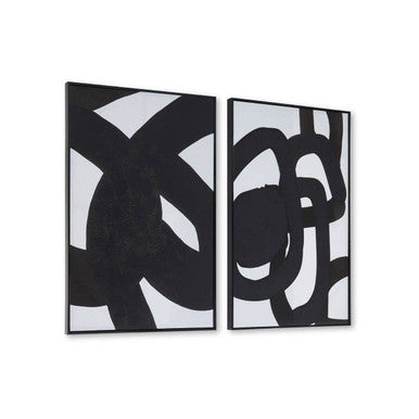 Set of Two Abstract Wall Art | Astratto