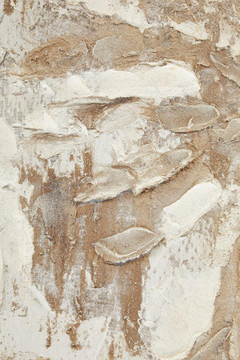 Set of 2 Neutral Tones Textured Wall Art | Astratto