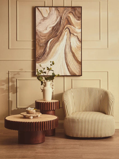 Neutral Abstract Textured Wall Art | Astratto