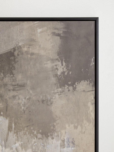 Monochrome Textured Canvas Wall Art | Astratto