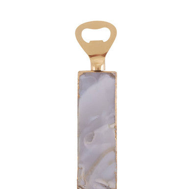 Bowerbird Agata Natural Bottle Opener And Stopper Set