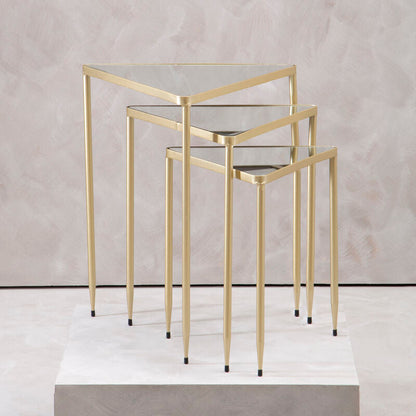 Avantis Set of 3 Triangle Nesting Tables