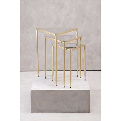 Avantis Set of 3 Triangle Nesting Tables