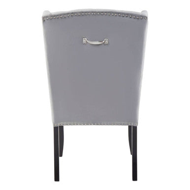 Kensington Townhouse Grey Velvet Dining Chair