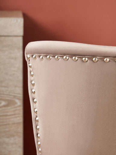 Kensington Townhouse Mink Winged Dining Chair