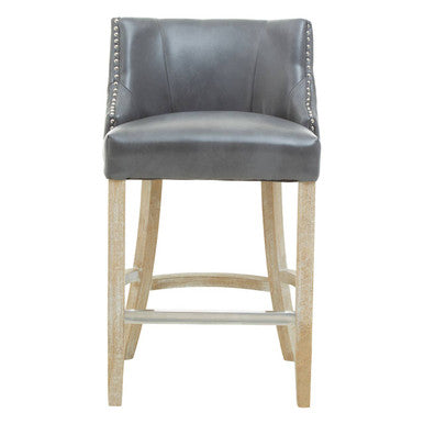 Kensington Townhouse Grey Hevea Bar Chair