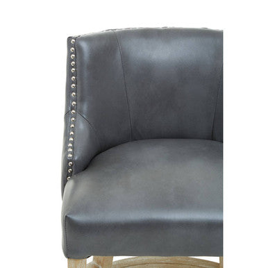 Kensington Townhouse Grey Hevea Bar Chair