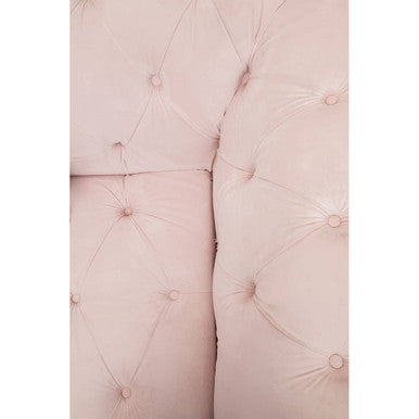 3 Seater Blossom Fabric Chesterfield Sofa | Suri