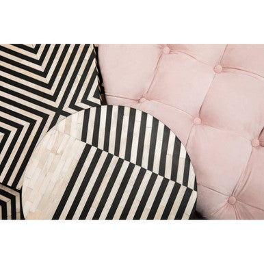 3 Seater Blossom Fabric Chesterfield Sofa | Suri