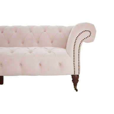 3 Seater Blossom Fabric Chesterfield Sofa | Suri