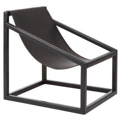 Kendari Black Cubic Frame Chair