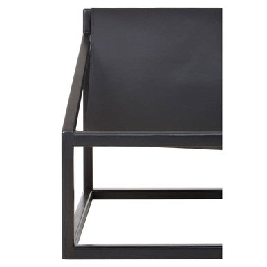 Kendari Black Cubic Frame Chair