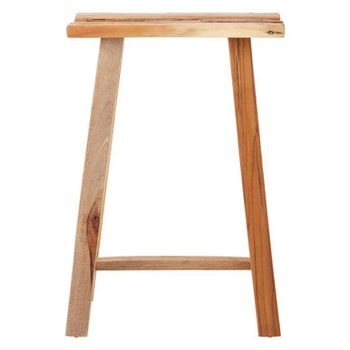 Kendari Teak Wood Stool