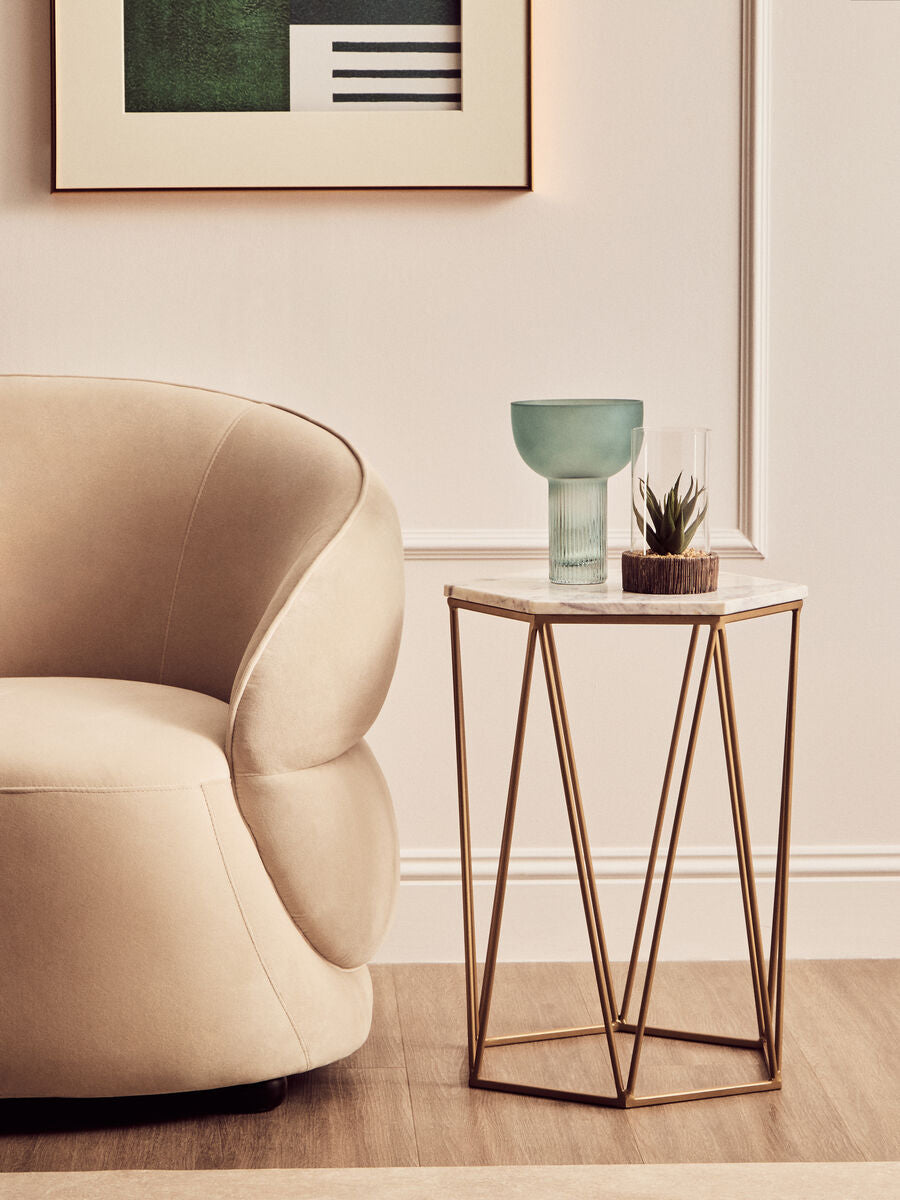 Shalimar Hexagonal Side Table