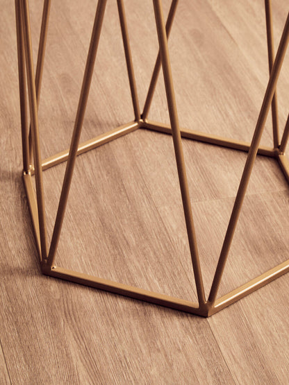 Shalimar Hexagonal Side Table