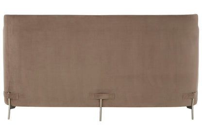 Piermount Ivory and Mink 2 Seater Sofa