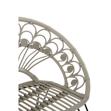 Manado Grey Natural Rattan Chair