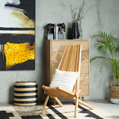 Manado Wooden Lounge Chair