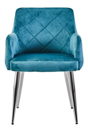 Tamzin Light Blue Splayed Dining Chair