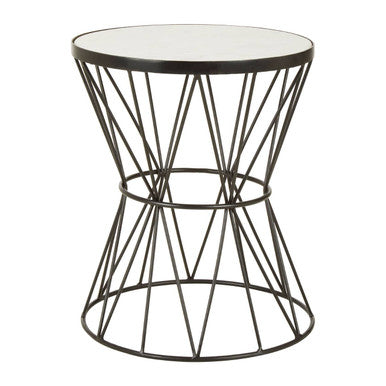 Rabia Corset Base Side Table