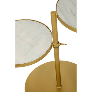 Rabia 2 Shelves Side Table