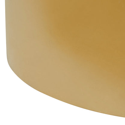 Carlox Round Gold and Marble Effect Coffee Table