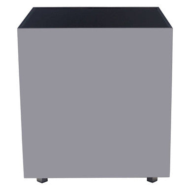 Carlox Square Chrome Finish Side Table